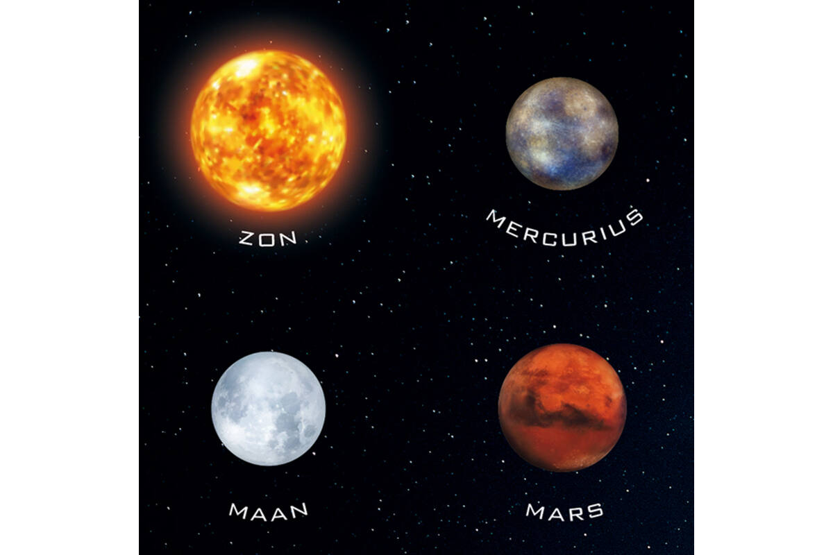Beloningsstickers 119 Ons Zonnestelsel 20 motieven, 240 stickers