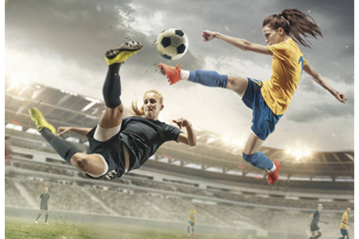 Beloningskaarten 4617 Voetbalmeiden 4 motieven, 96 kaarten