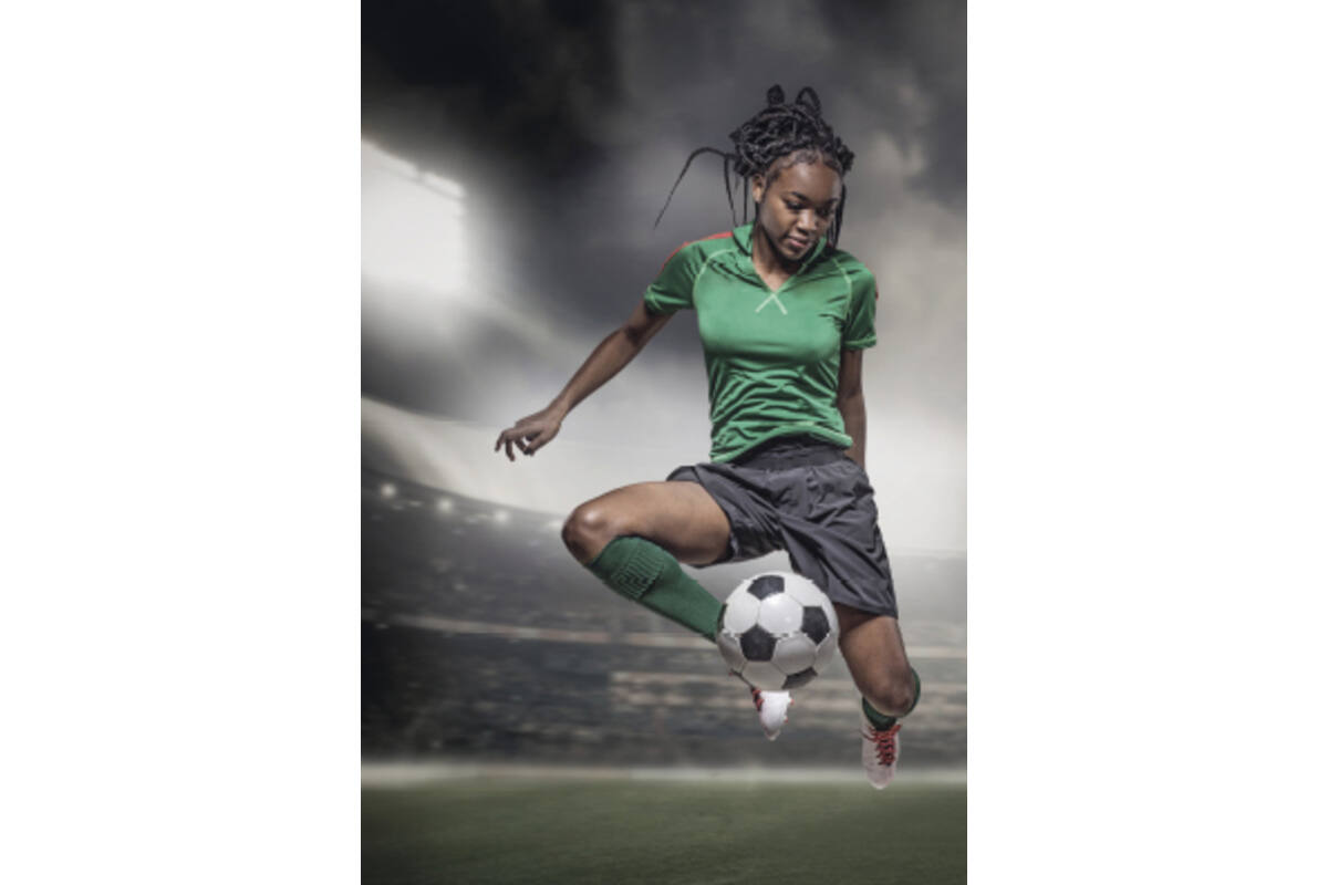 Beloningskaarten 4617 Voetbalmeiden 4 motieven, 96 kaarten