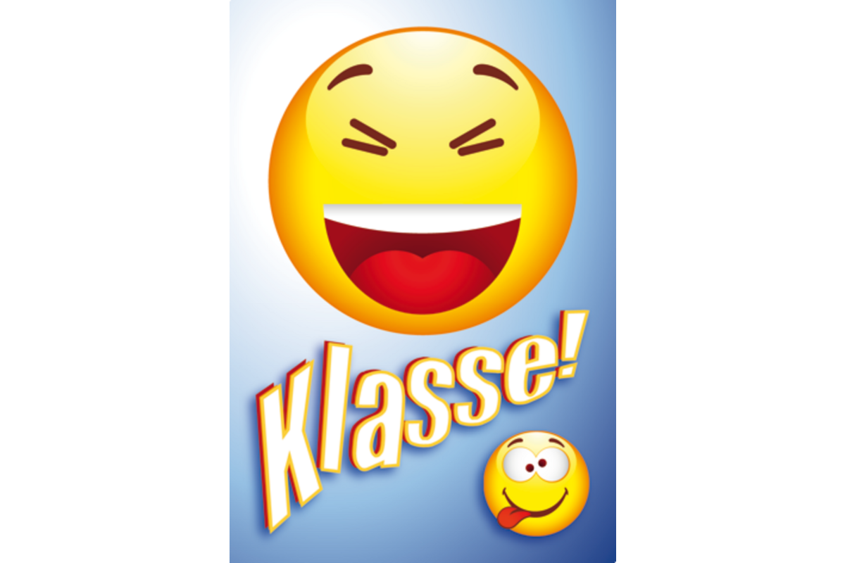 Beloningskaarten Smileys met teksten 4480, 4 motieven, 96 stuks
