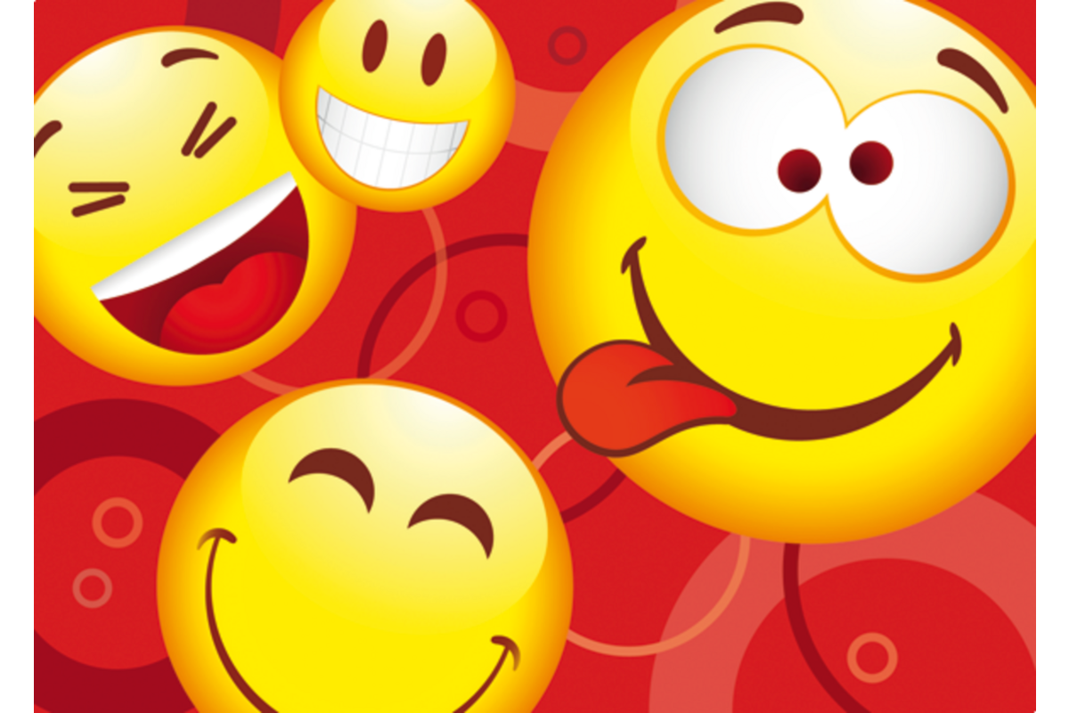 Ansichtkaarten Smileys 5509 4 motieven, 48 stuks