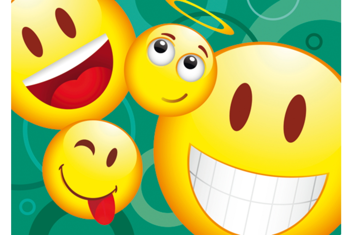 Ansichtkaarten Smileys 5509 4 motieven, 48 stuks