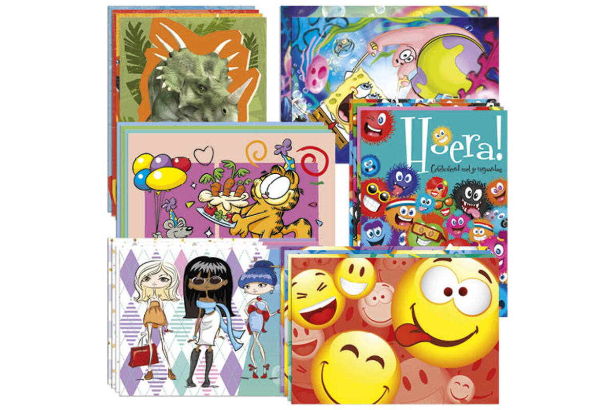 Miniposters snelbestelpakket  Fantasie, 8103, 12 mot. 120 st.