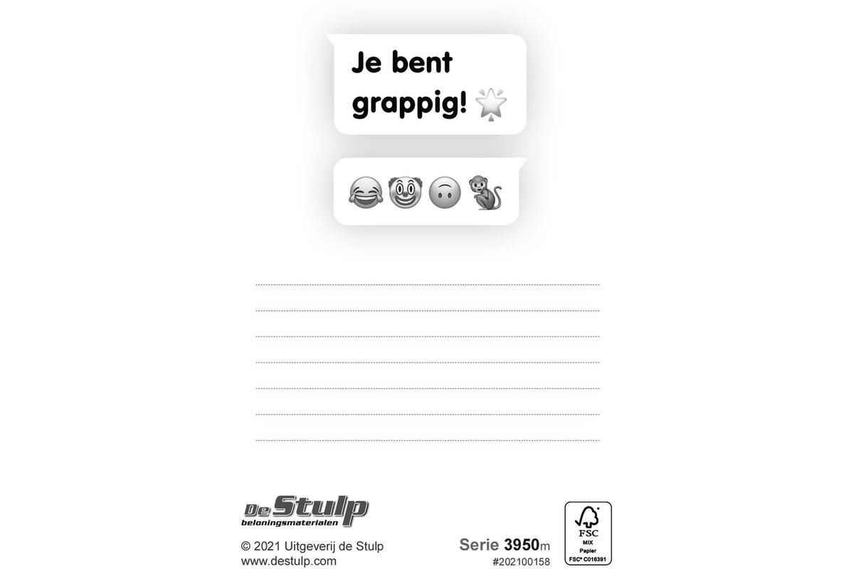 Complimentenkaarten 3950, 18 motieven, 72 kaarten in box