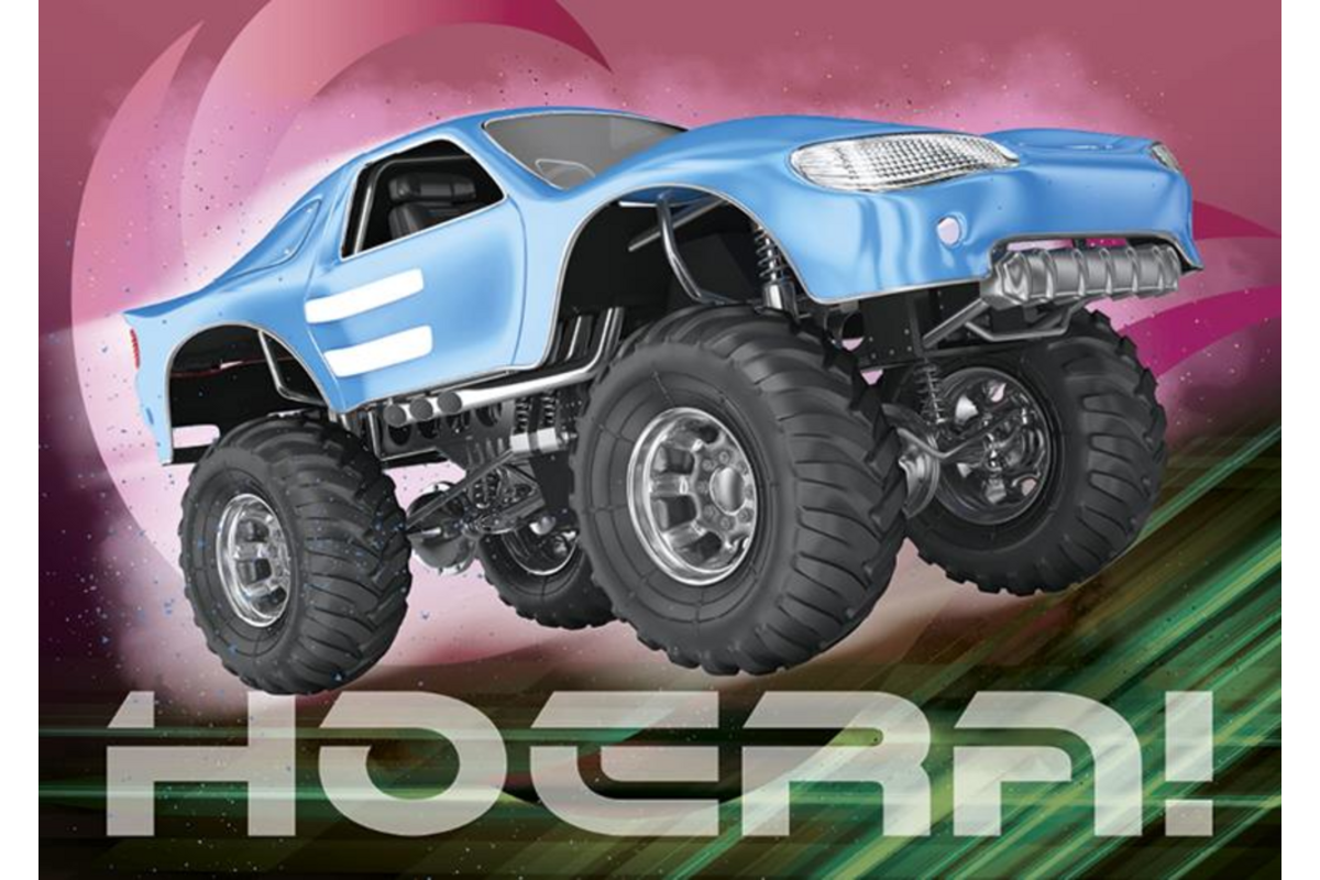 Miniposter 1085 Stoere trucks 4 motieven, 20 stuks