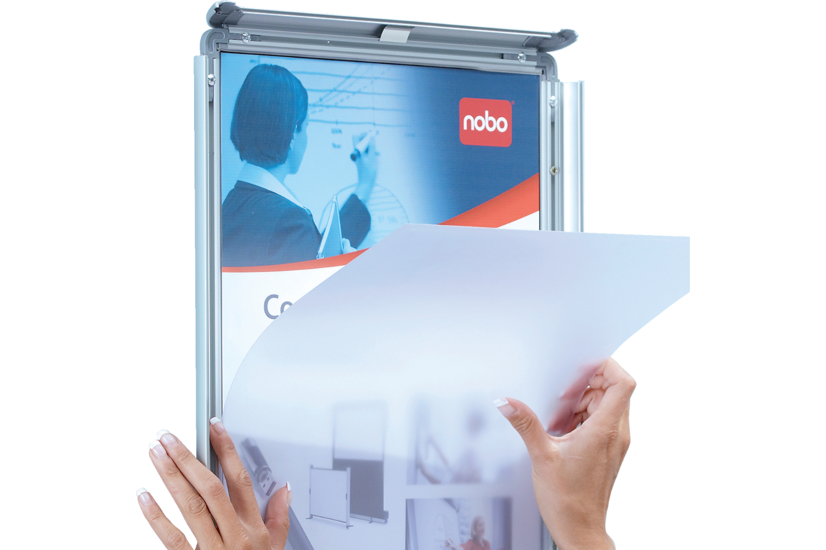 Kliklijst A3 Nobo Aluminium