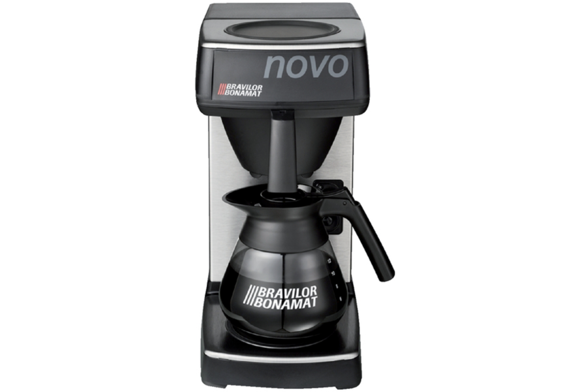Koffiezetapparaat Bravilor Novo inclusief glazen kan