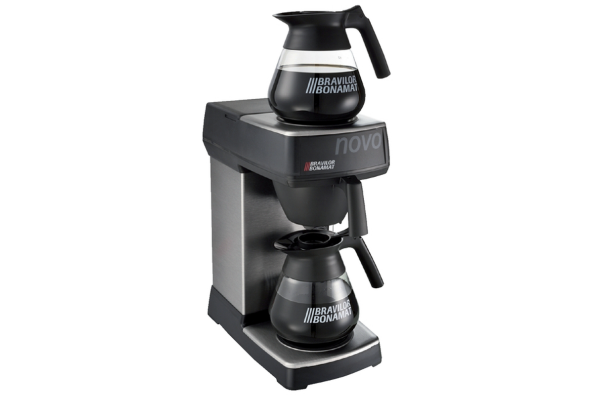 Koffiezetapparaat Bravilor Novo inclusief glazen kan