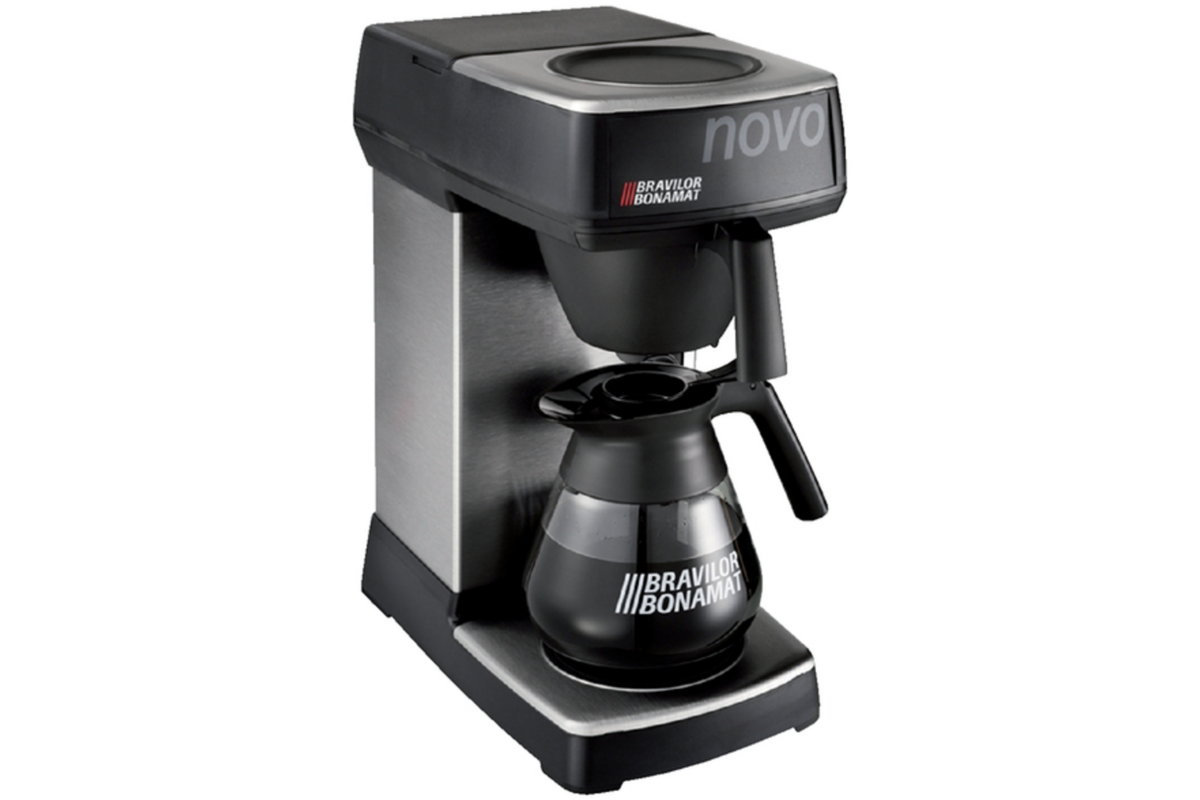 Koffiezetapparaat Bravilor Novo inclusief glazen kan