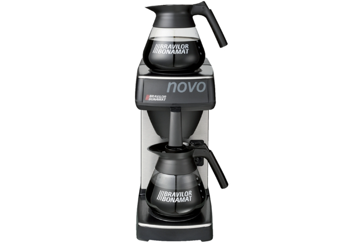 Koffiezetapparaat Bravilor Novo inclusief glazen kan