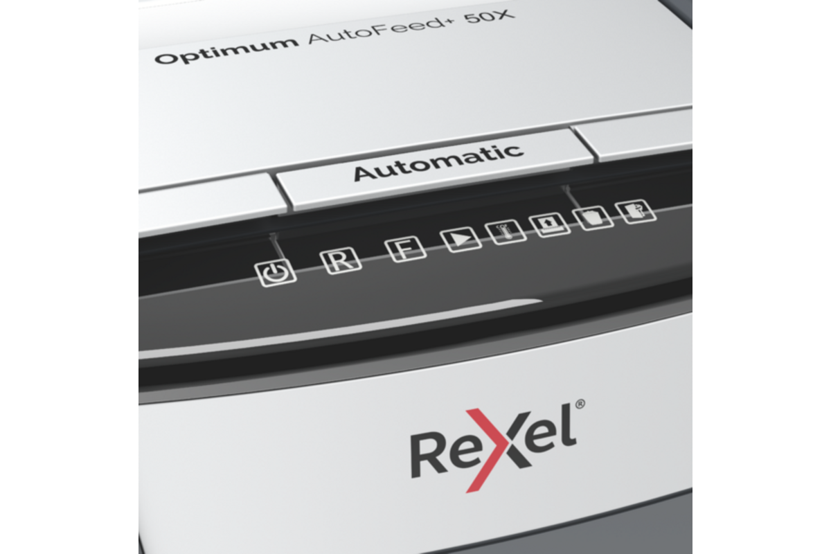 Papiervernietiger Rexel, Optimum Autofeed Auto+ 50X, Snippers P4