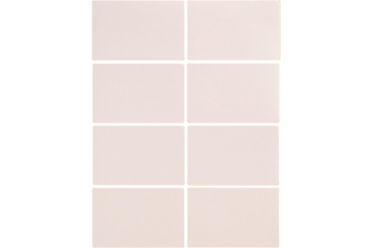 Etiketten wit 54 × 35 mm, 224 stuks