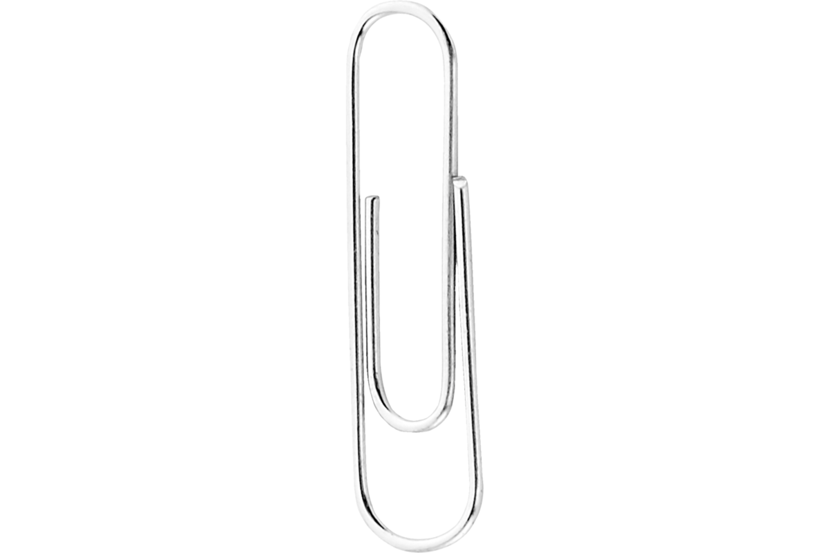 Paperclips 30 mm, 100 stuks
