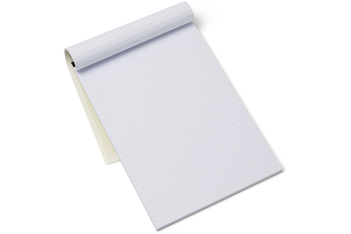 Schrijfblok A4 | de Rolf groep | 100 vel