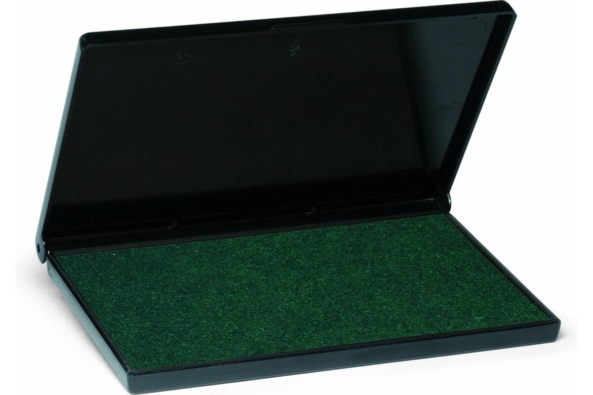 Stempelkussen groen, 70 x 110 mm