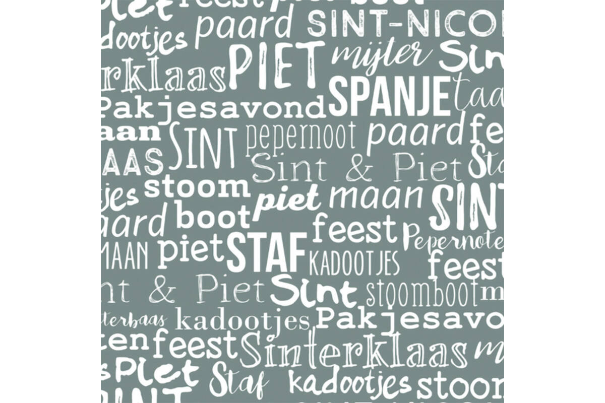 Cadeaupapier Sint assorti 70 x 200 cm