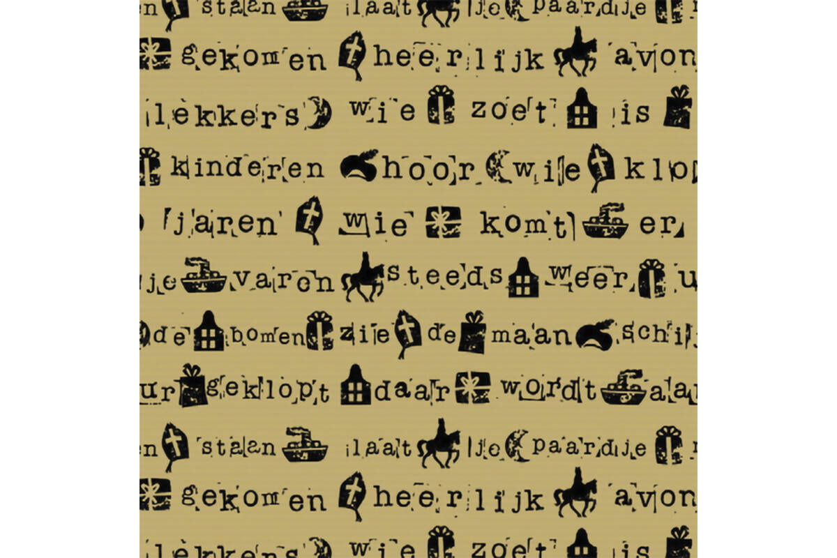 Cadeaupapier Sint assorti 70 x 200 cm