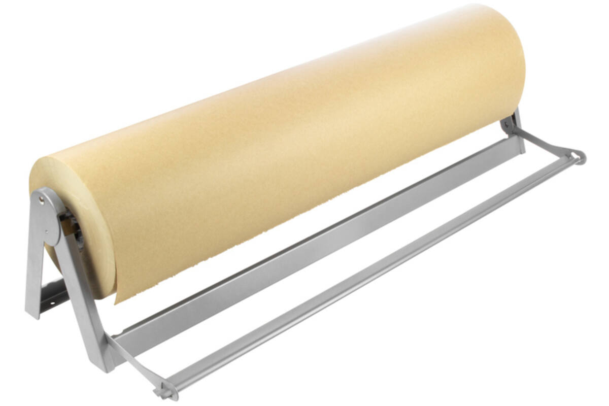 Afrolapparaat voor inpakpapier max. 750 mm breed