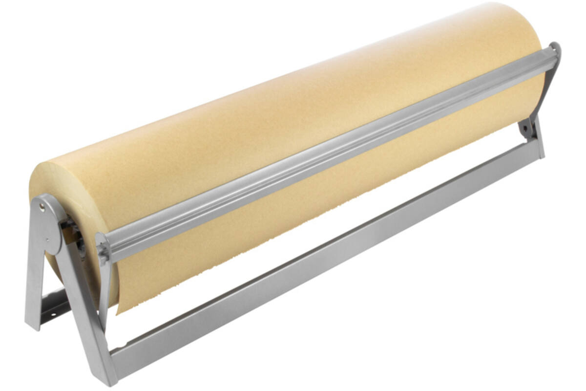 Afrolapparaat voor inpakpapier max. 750 mm breed