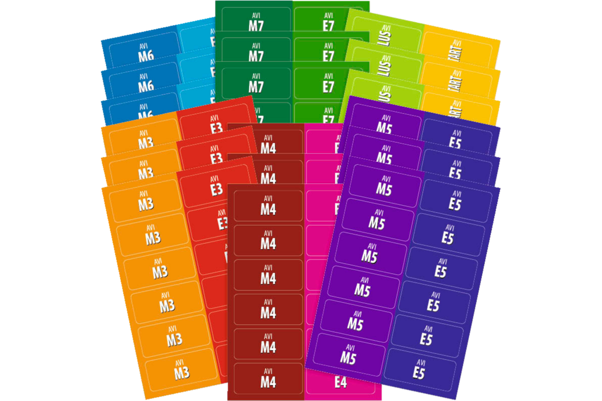 Avi 106799 boekenstickerspakket