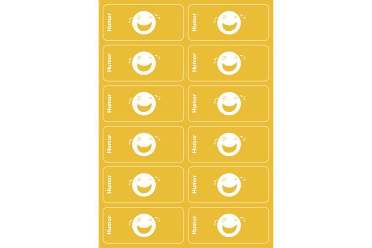 Pictogramstickerpakket 106899 assorti XL
