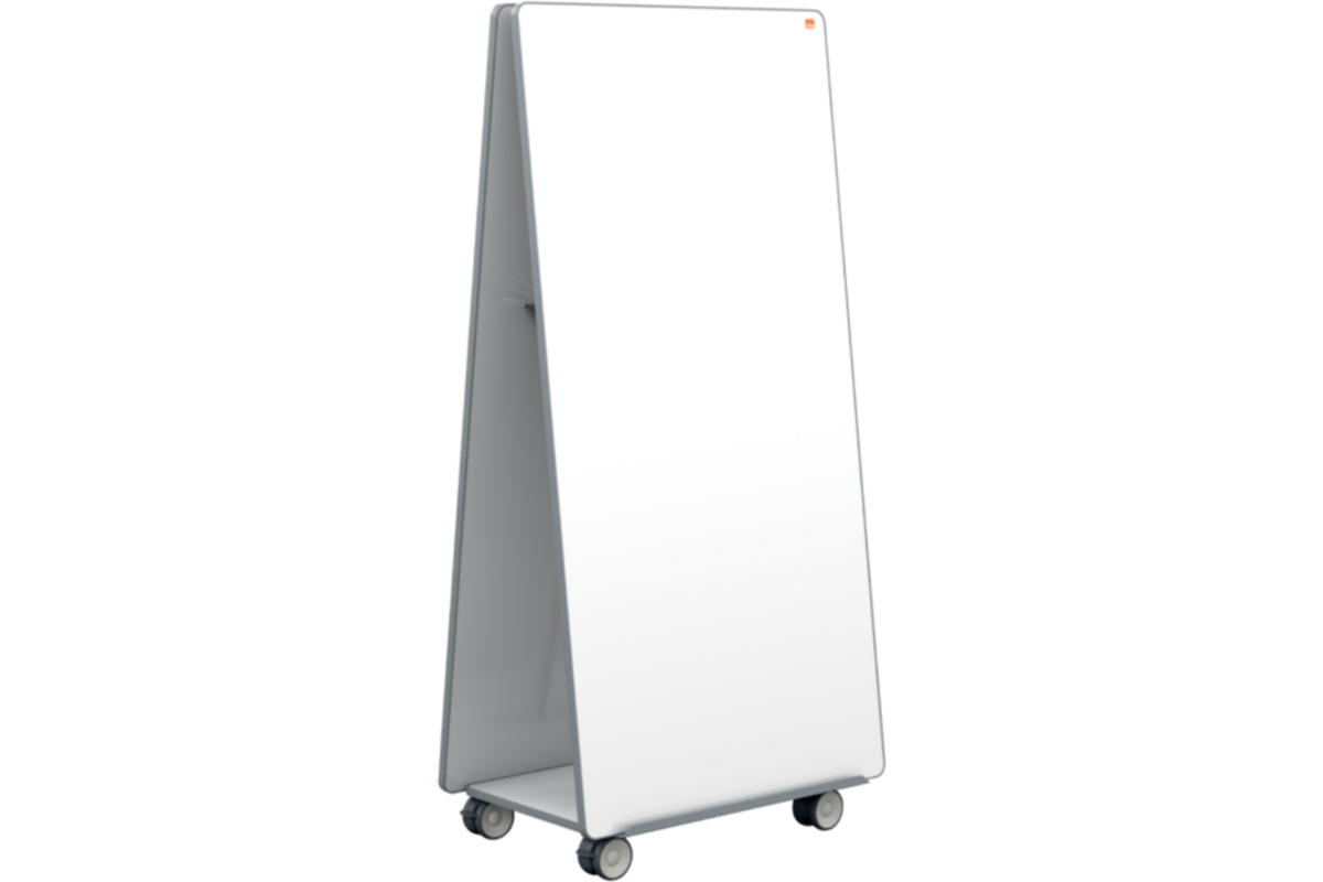 Whiteboard Nobo Move&Meet basis set afneembaar en draagbaar whiteboard grijs