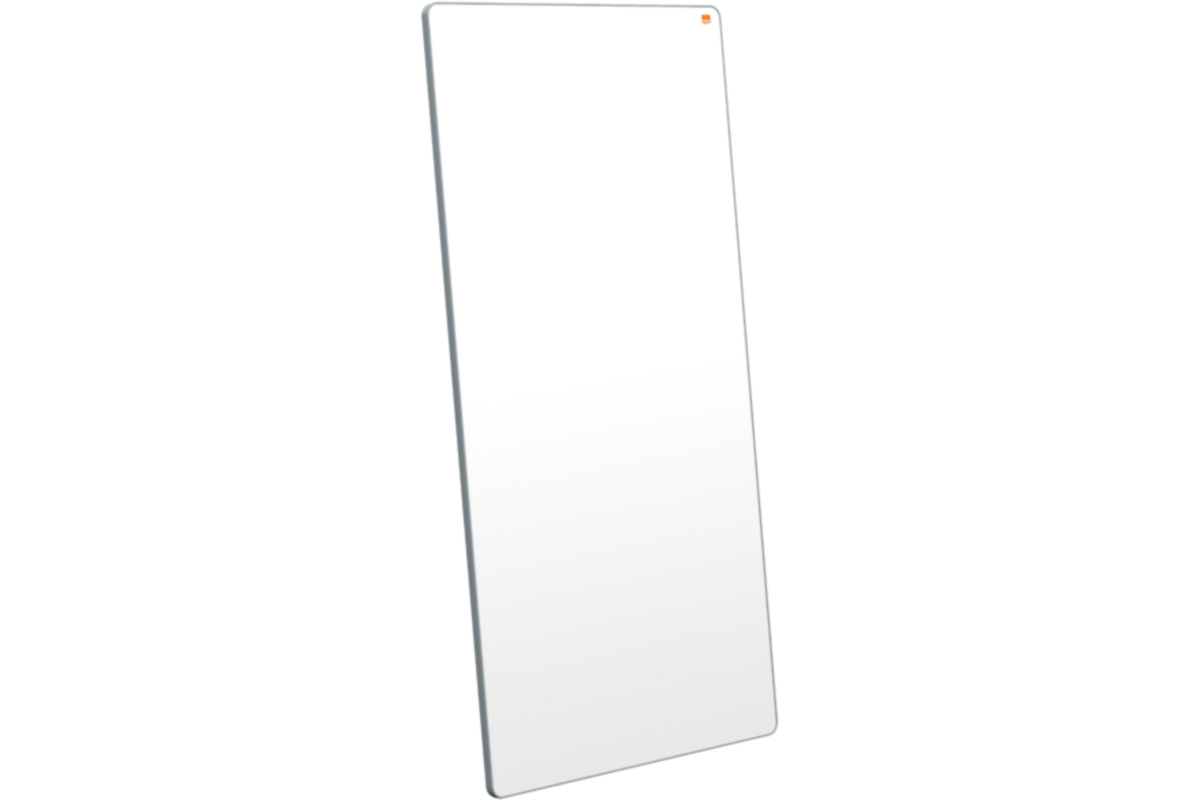 Whiteboard Nobo Move&Meet afneembaar en draagbaar 180x90cm grijs frame