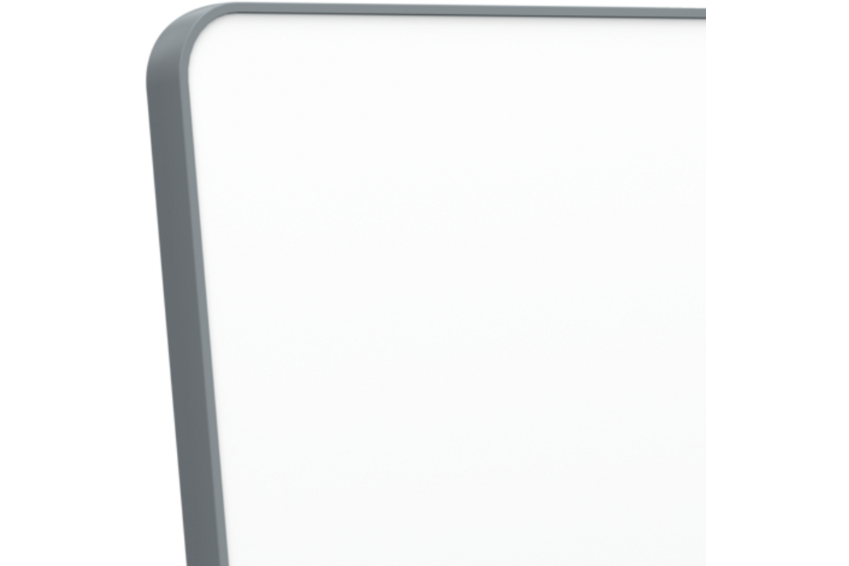 Whiteboard Nobo Move&Meet afneembaar en draagbaar 180x90cm grijs frame