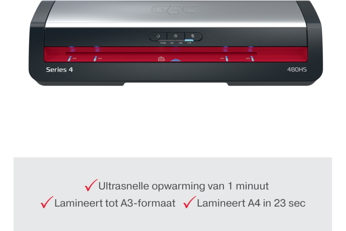 Lamineermachine GBC 480HS lamineermachine A3
