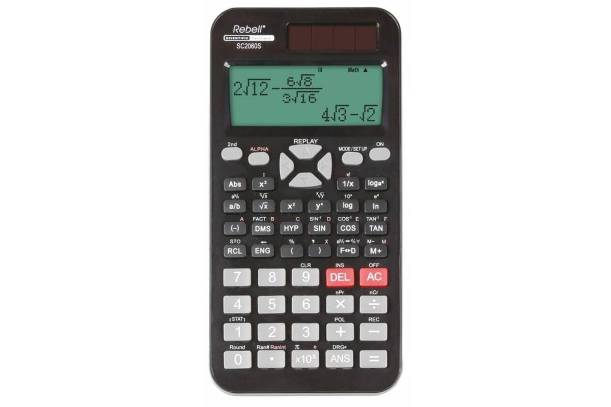 Rekenmachine Rebell Matrix display wetenschappelijk