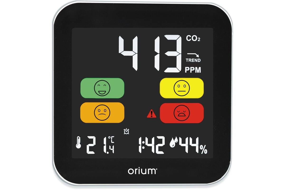 CO2-meter professioneel voor ruimte tot 75 m2
