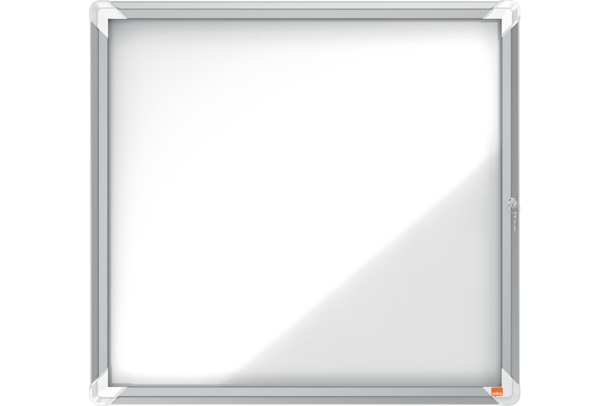 Binnenvitrine Nobo draaideur met slot 6 x A4