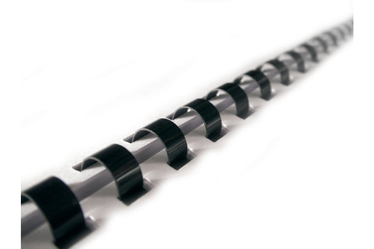Bindrug zwart 10 mm, 100 stuks