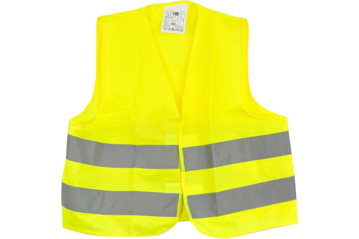 Veiligheidsvest kind geel