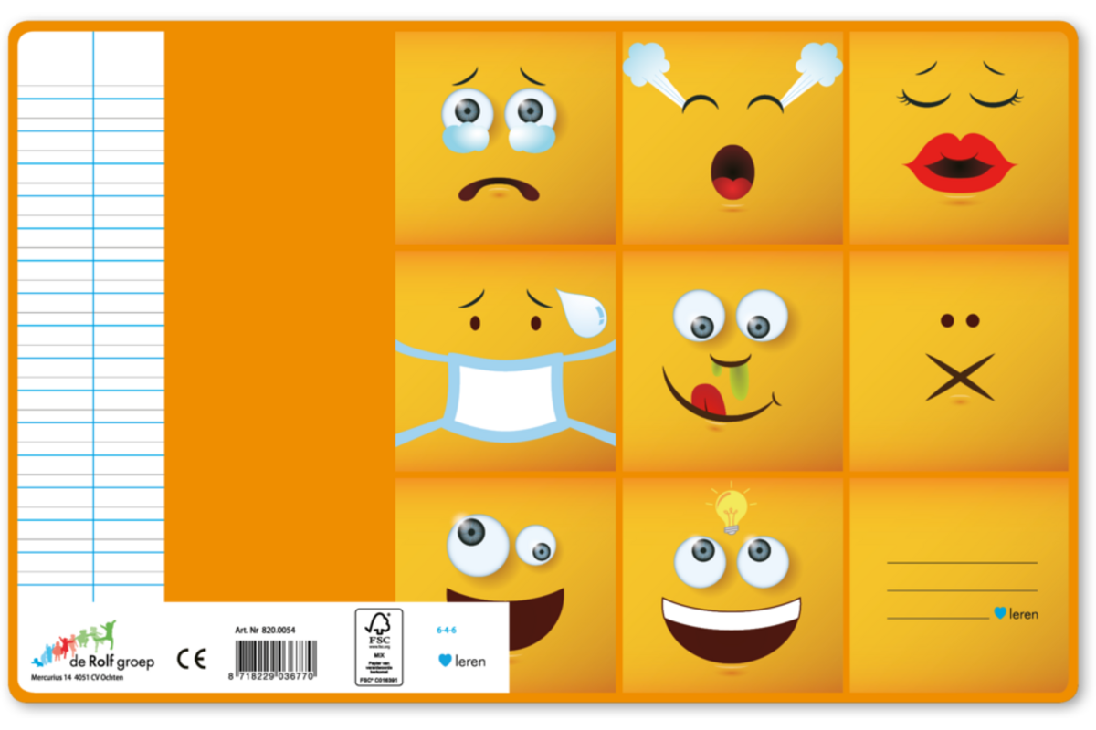 Schriften 6-4-6, emoji, 16,5 x 21 cm, 80 gr