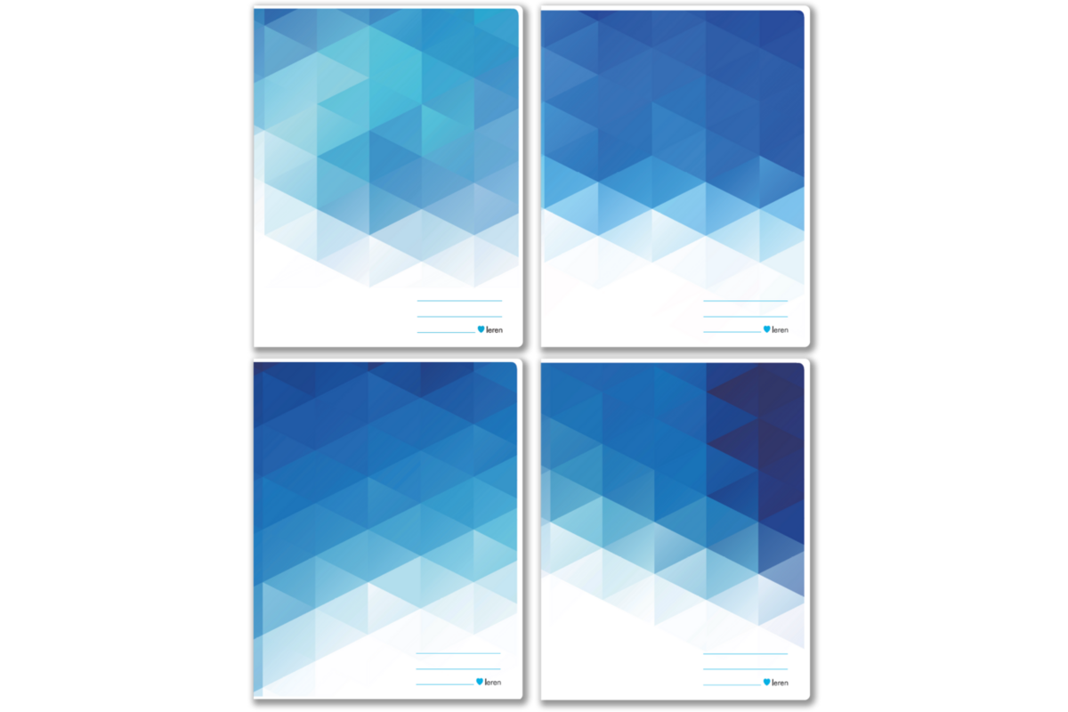 Schriften commerciaal 4x7,5 mm, mozaïek, 16,5 x 21 cm, 80 gr (25 stuks)