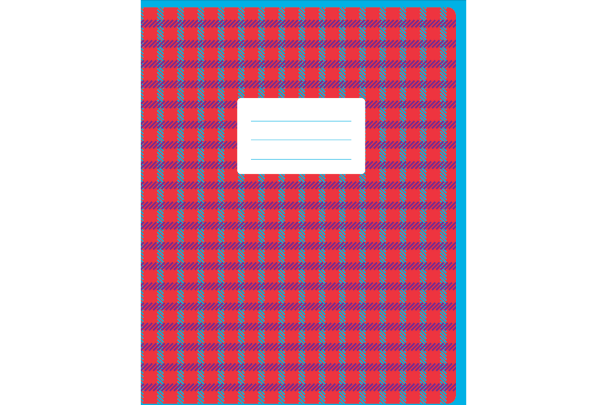 Schriften ruit 7,5x7,5 mm, Kleurpalet 16,5 x 21 cm, 80 gr (25 stuks)