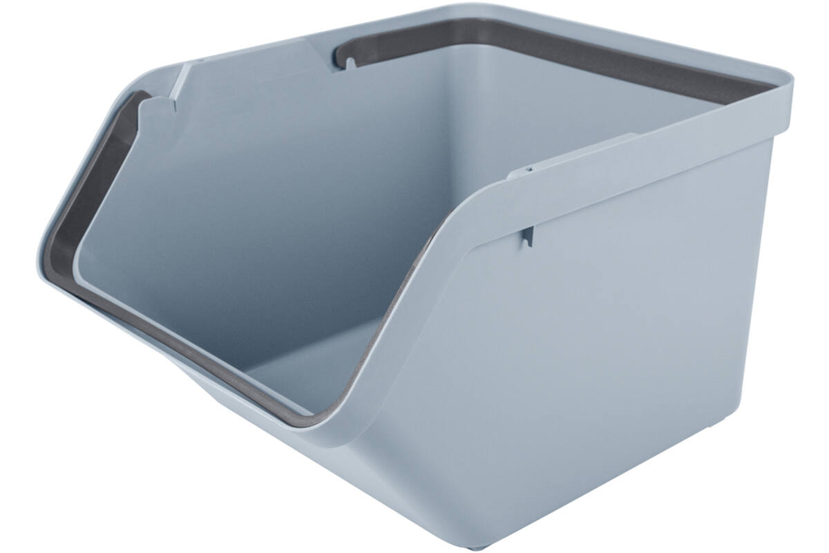Sorteerbak Sigma blauw/grijs 493 x 388 x 298 mm, 45 liter