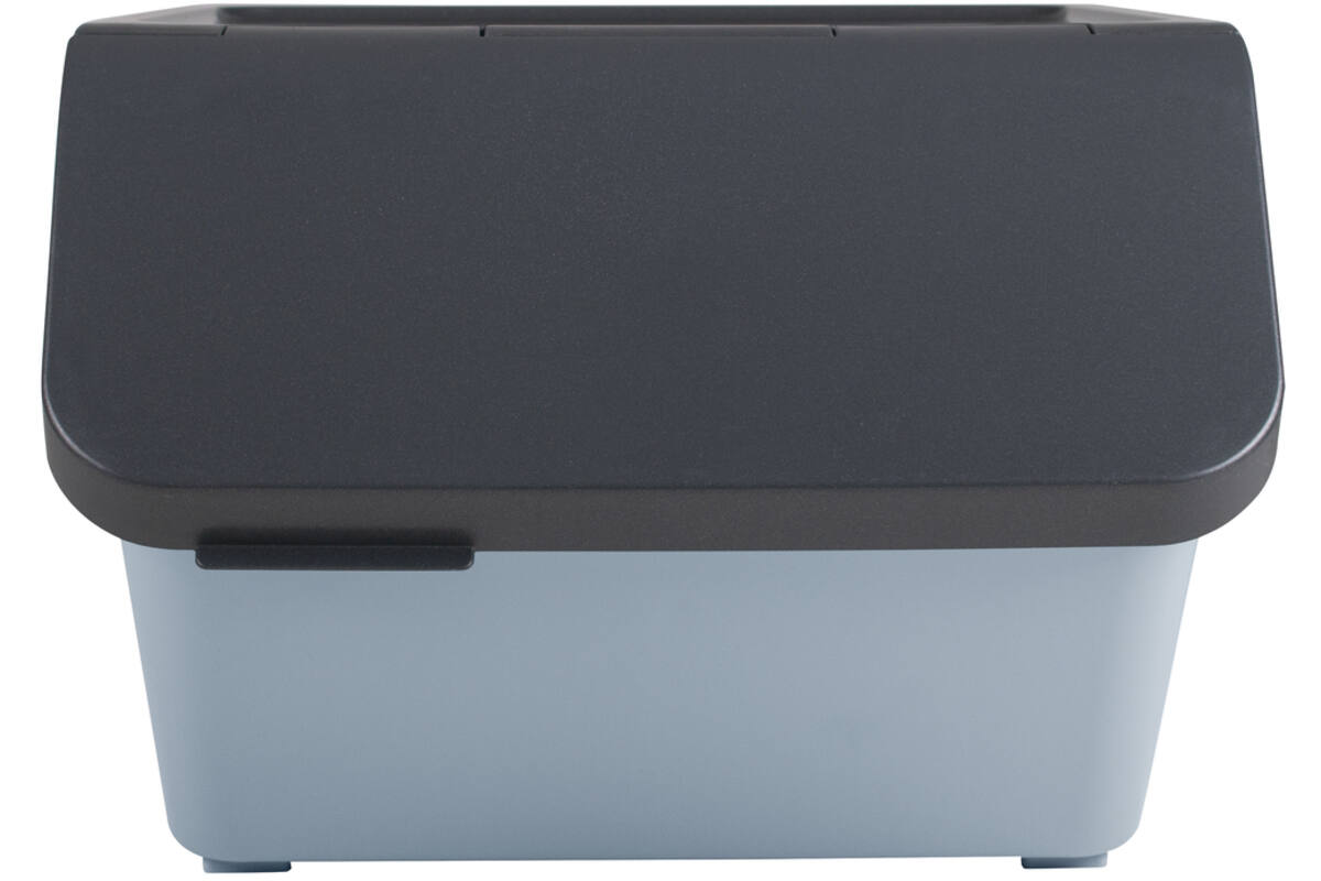 Sorteerbak Sigma blauw/grijs 493 x 388 x 298 mm, 45 liter