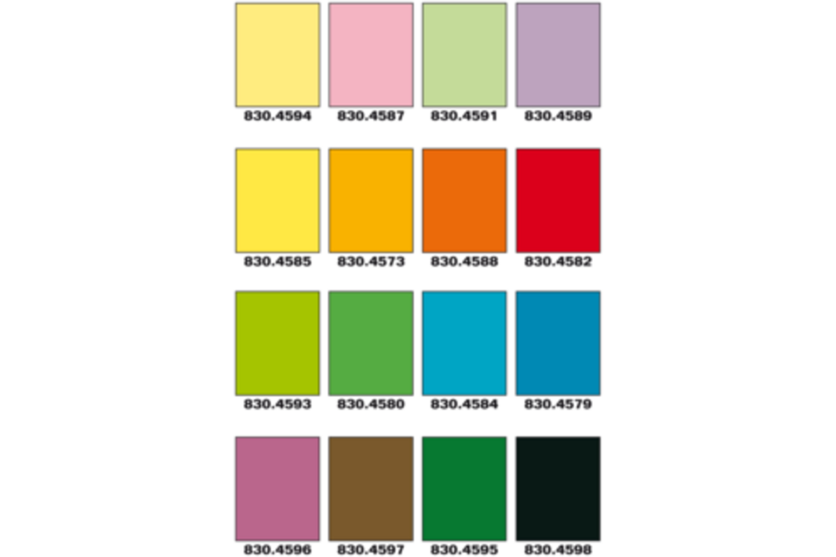 Kopieerpapier A4  lichtgeel/geel FSC houtvrij 500 vel, 80 grs.