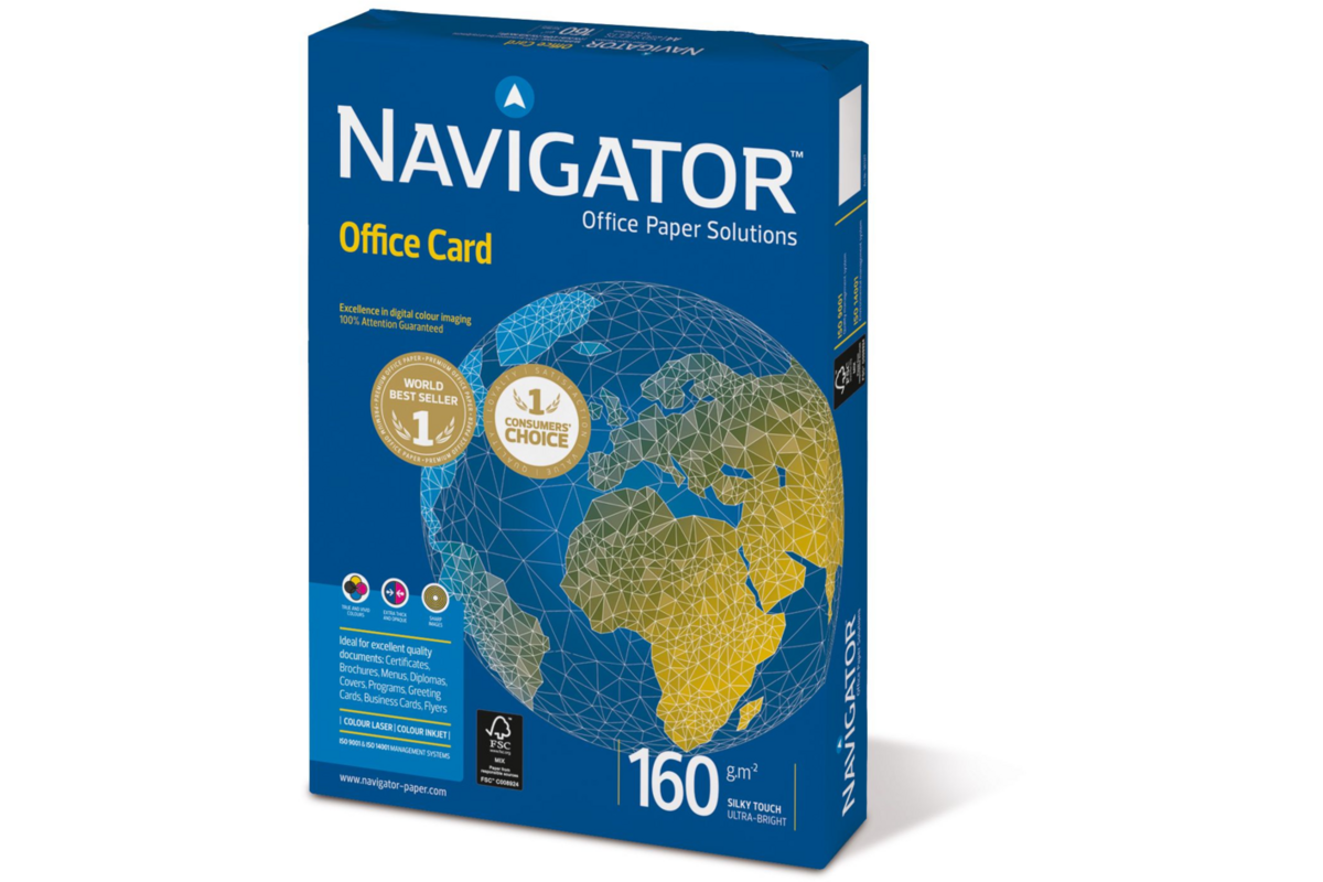 Kopieerpapier A3 Navigator 160gr wit 250vel