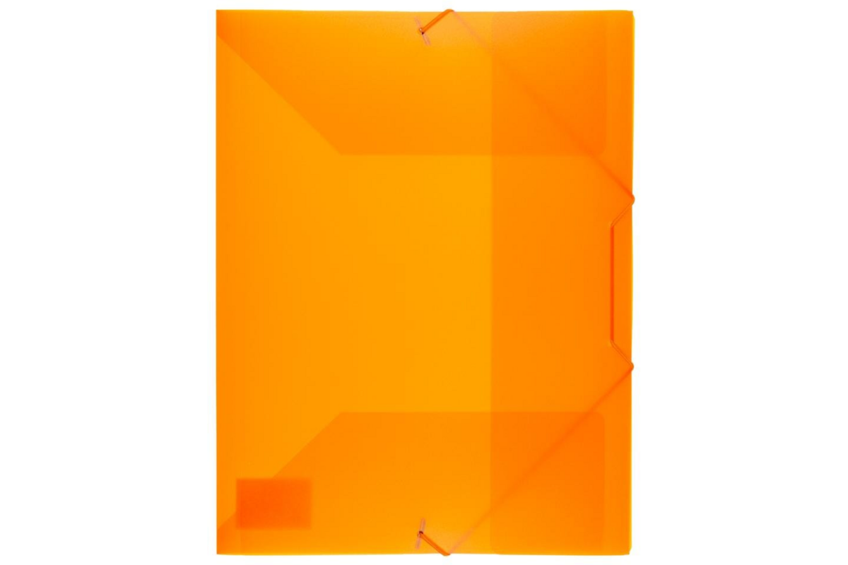 Elastomap A4 PP transparant oranje