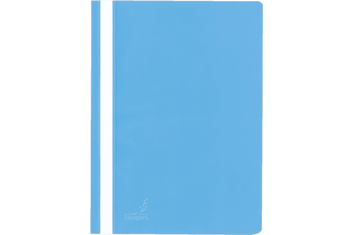 Snelhechtmap Kangaro licht blauw, 25 stuks