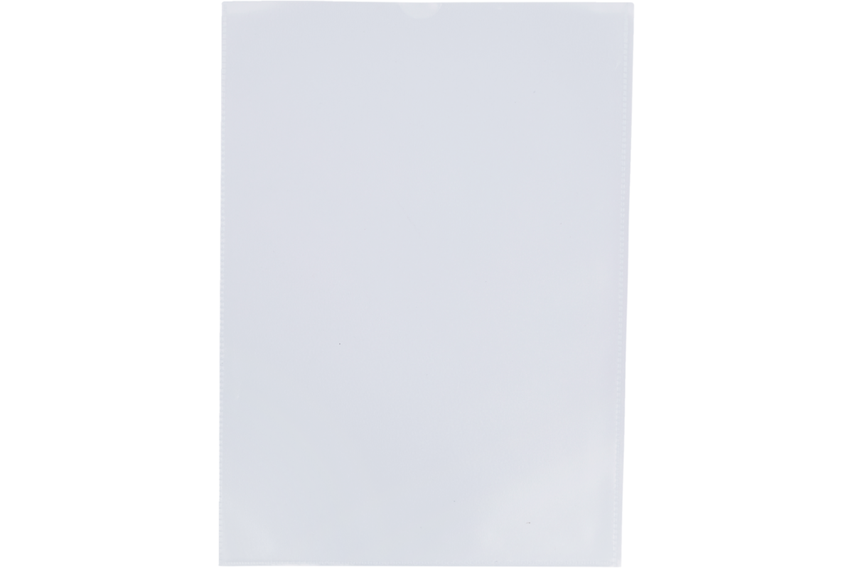 U-map A4 120 mu transparant, 25 stuks