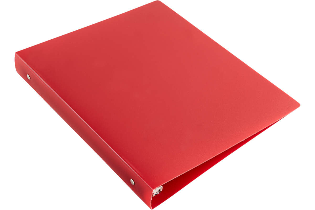 Ringband 23-rings PP O-25 mm, rood