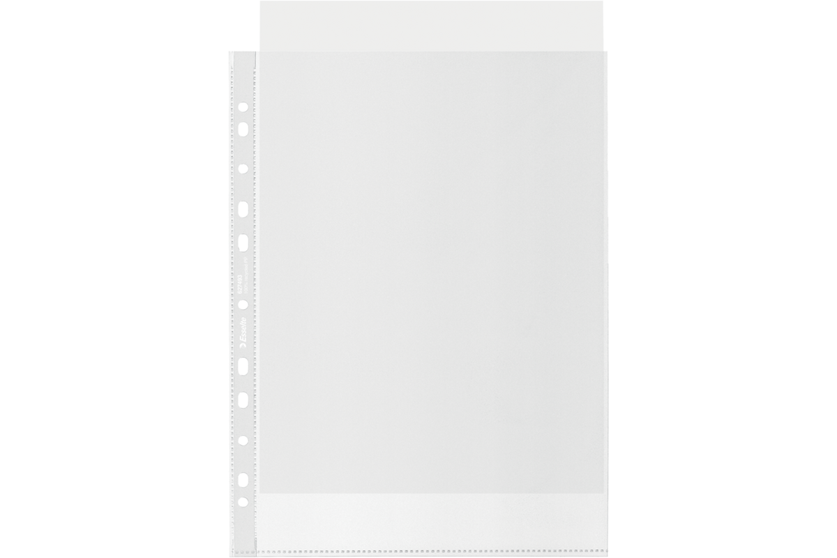 Showtas A4 Esselte Recycled PP Mat 70µ 11-gaats, 100 stuks