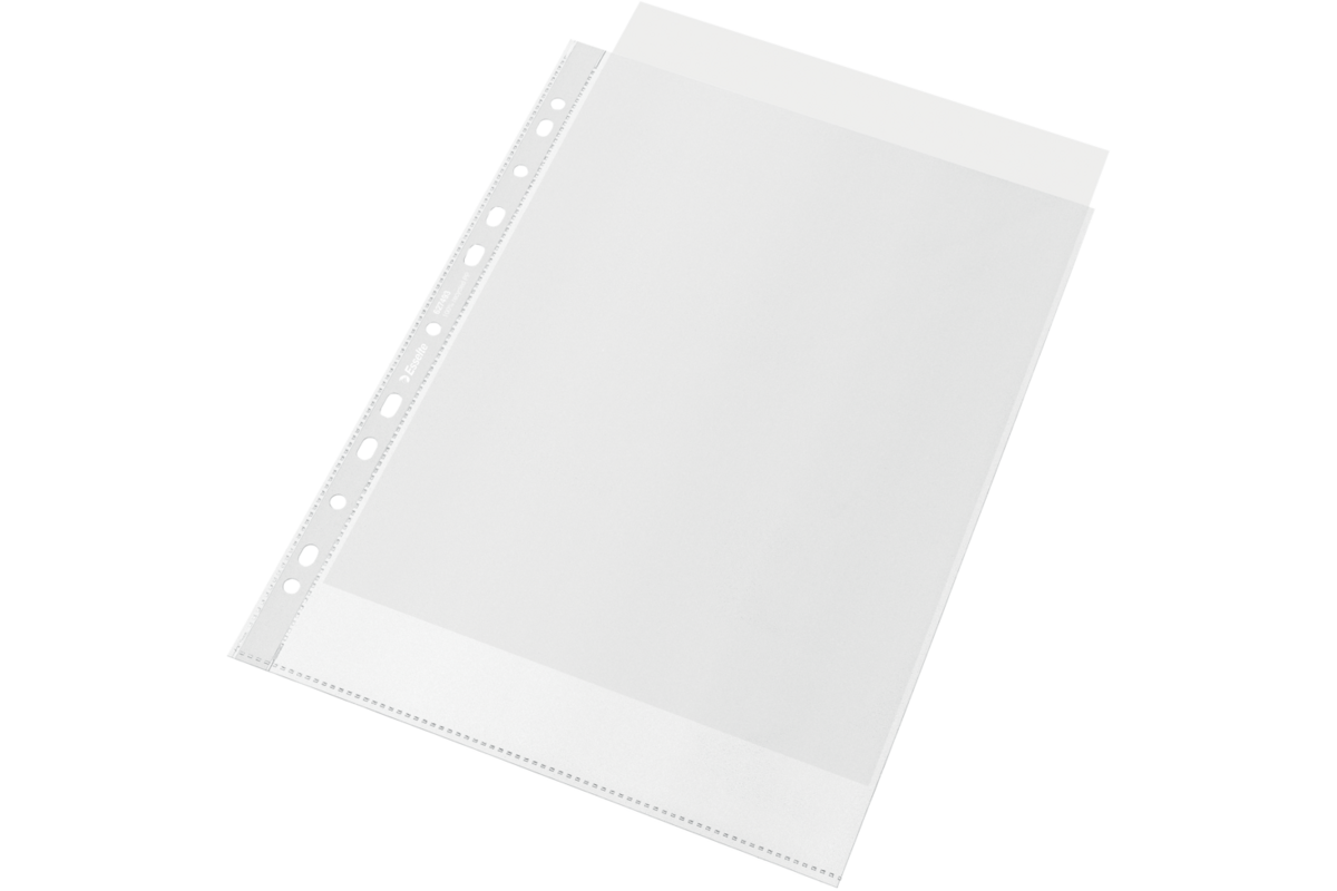 Showtas A4 Esselte Recycled PP Mat 70µ 11-gaats, 100 stuks