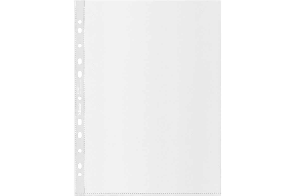 Showtas A4 Esselte Recycled PP Mat 70µ 11-gaats, 100 stuks