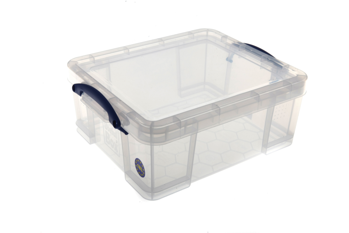 Opbergbox transparant 48 x 39 x 20 cm (l x b x h), 18 liter