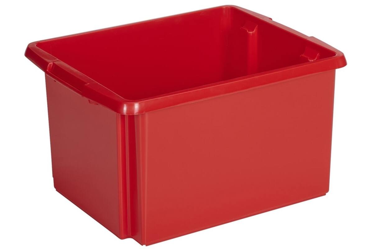Opbergbox met deksel 32 liter formaat 45 x 35 x 24 cm